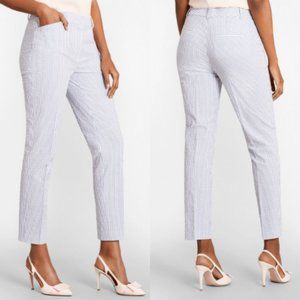 Brooks Brothers Striped Stretch Cotton Seersucker Pants 8